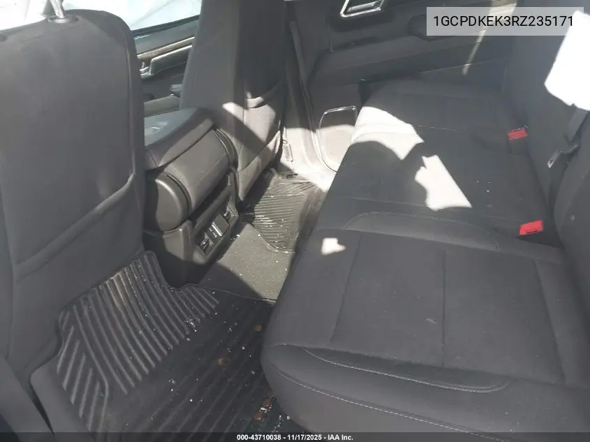 1GCPDKEK3RZ235171 2024 Chevrolet Silverado 1500 4Wd Short Bed Lt With 2Fl