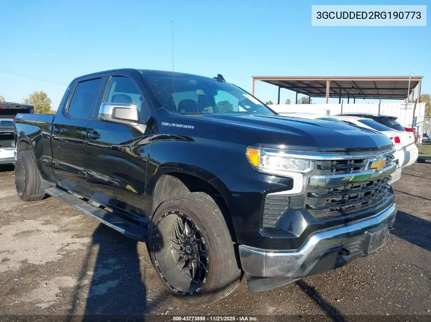3GCUDDED2RG190773 2024 Chevrolet Silverado 1500 4Wd Standard Bed Lt