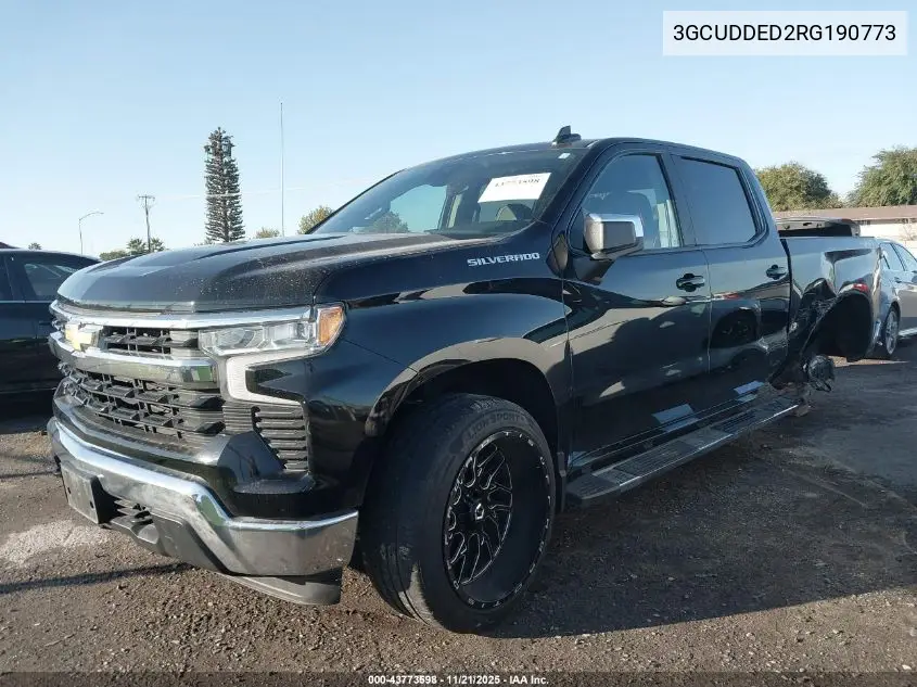3GCUDDED2RG190773 2024 Chevrolet Silverado 1500 4Wd Standard Bed Lt