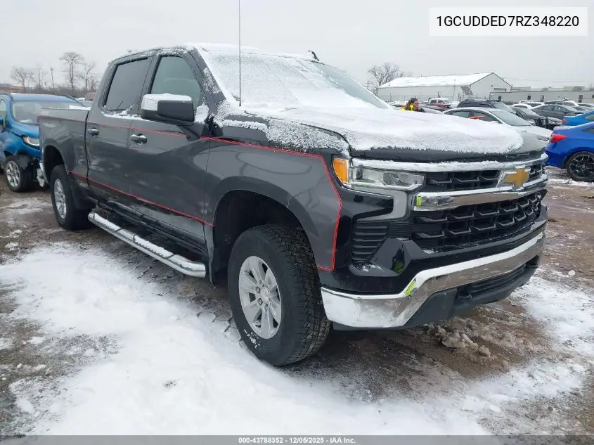 1GCUDDED7RZ348220 2024 Chevrolet Silverado 1500 4Wd Standard Bed Lt