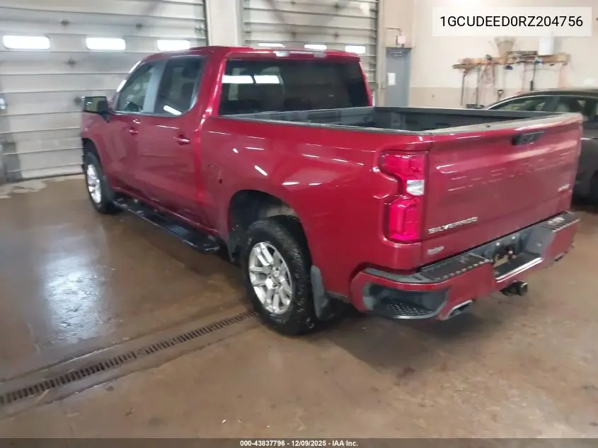 1GCUDEED0RZ204756 2024 Chevrolet Silverado 1500 4Wd Short Bed Rst