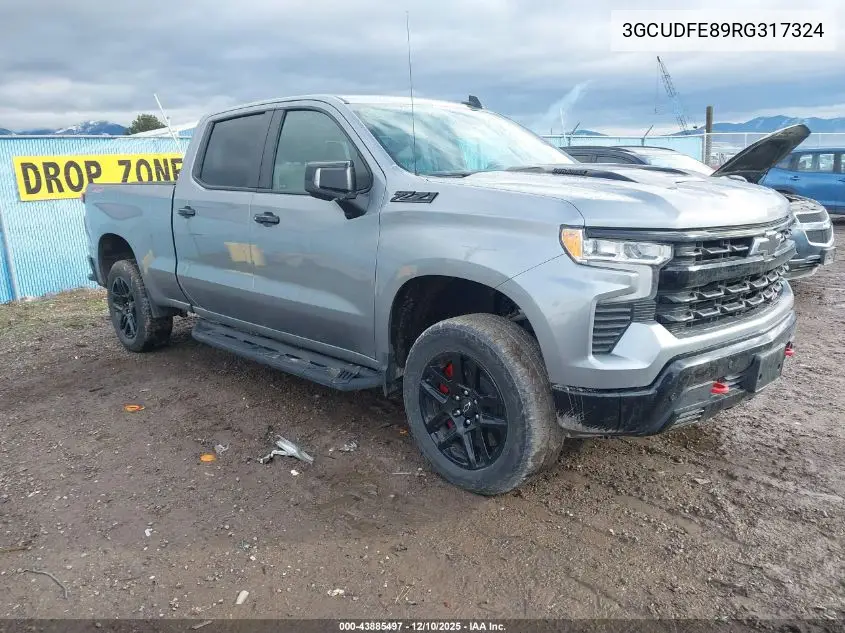 3GCUDFE89RG317324 2024 Chevrolet Silverado 1500 4Wd Standard Bed Lt Trail Boss