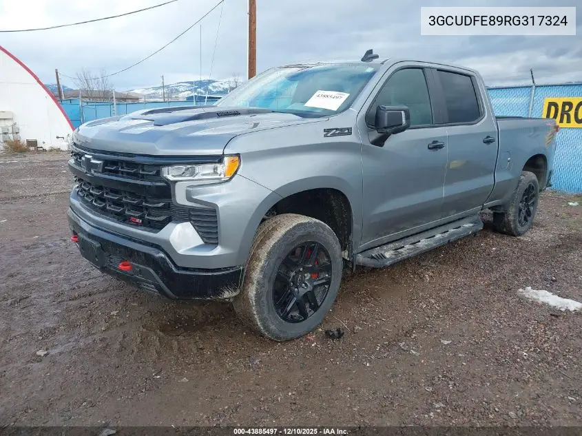3GCUDFE89RG317324 2024 Chevrolet Silverado 1500 4Wd Standard Bed Lt Trail Boss