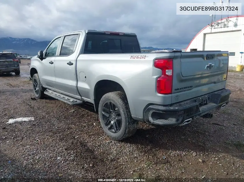 3GCUDFE89RG317324 2024 Chevrolet Silverado 1500 4Wd Standard Bed Lt Trail Boss