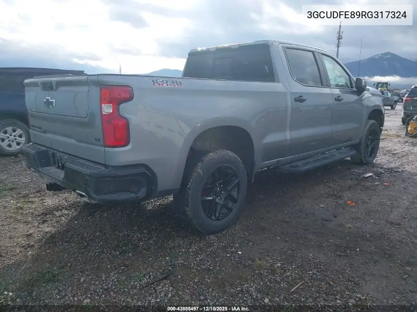 3GCUDFE89RG317324 2024 Chevrolet Silverado 1500 4Wd Standard Bed Lt Trail Boss