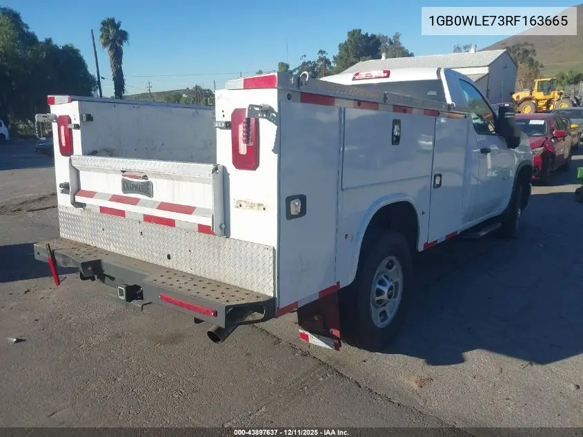1GB0WLE73RF163665 2024 Chevrolet Silverado 2500Hd 2Wd Long Bed Work Truck