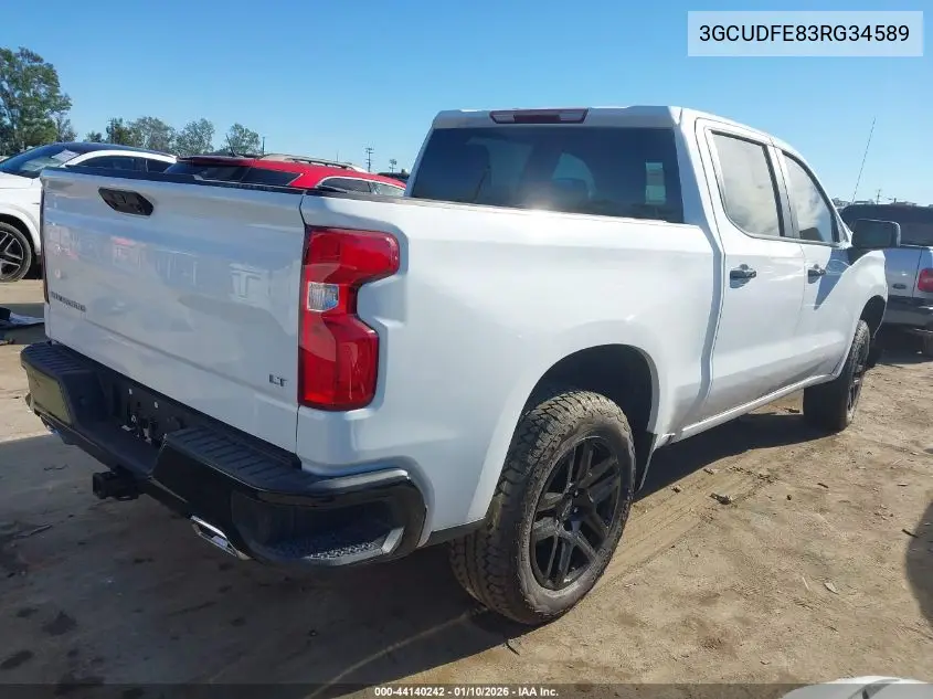 3GCUDFE83RG345894 2024 Chevrolet Silverado K1500 Lt Trail Boss