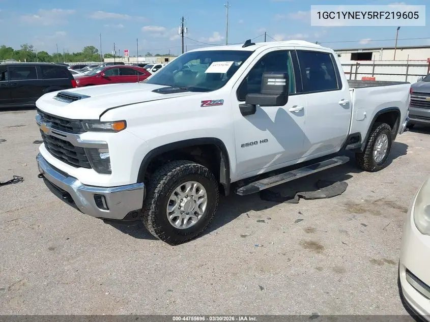 1GC1YNEY5RF219605 2024 Chevrolet Silverado 2500Hd 4Wd Standard Bed Lt