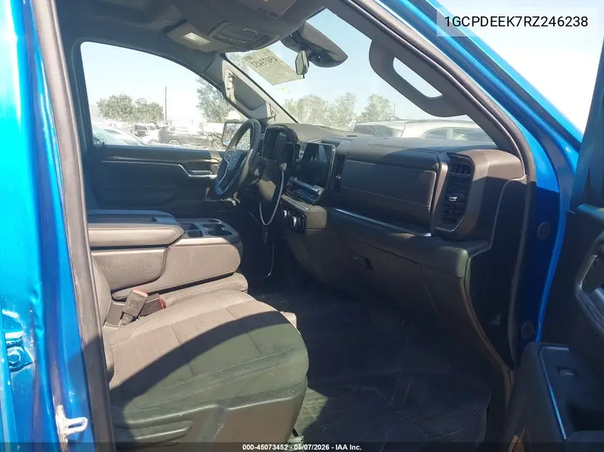 1GCPDEEK7RZ246238 2024 Chevrolet Silverado 1500 4Wd Short Bed Rst