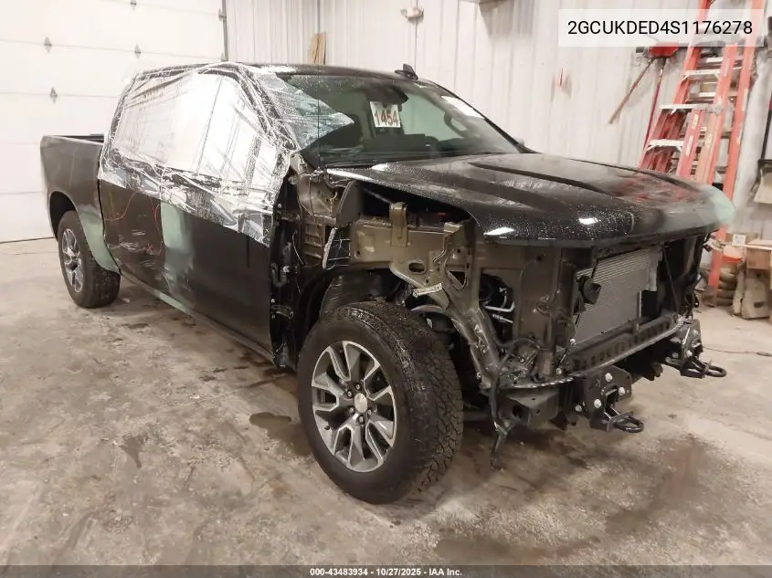 2GCUKDED4S1176278 2025 Chevrolet Silverado 1500 4Wd Standard Bed Lt