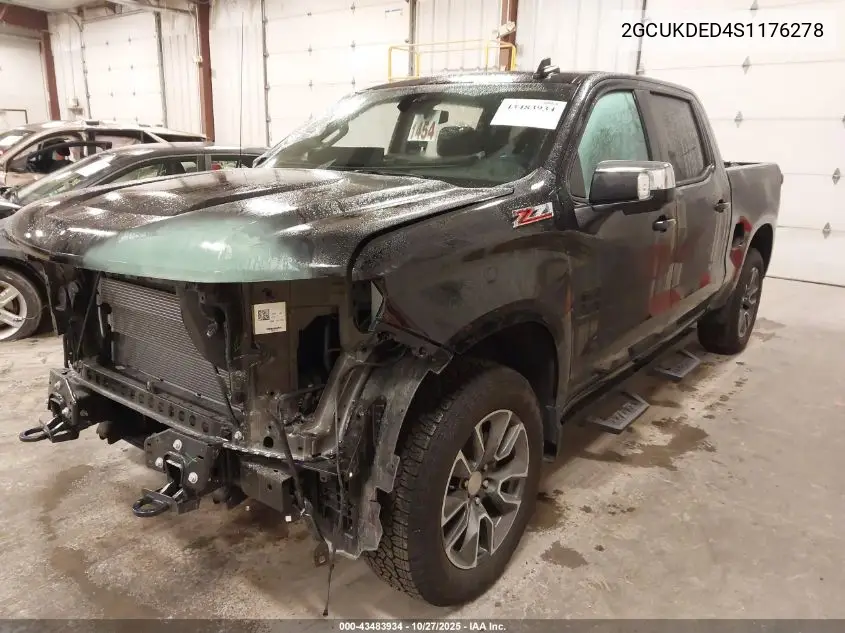 2GCUKDED4S1176278 2025 Chevrolet Silverado 1500 4Wd Standard Bed Lt