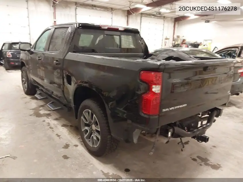 2GCUKDED4S1176278 2025 Chevrolet Silverado 1500 4Wd Standard Bed Lt