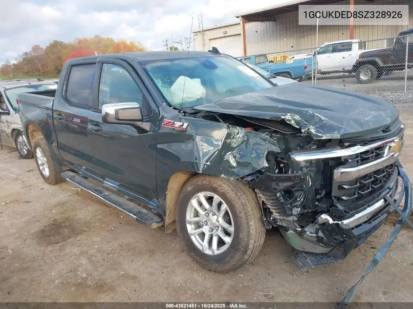 1GCUKDED8SZ328926 2025 Chevrolet Silverado 1500 4Wd Standard Bed Lt