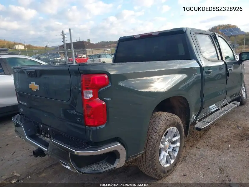 1GCUKDED8SZ328926 2025 Chevrolet Silverado 1500 4Wd Standard Bed Lt