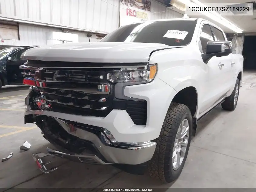 1GCUKGE87SZ189229 2025 Chevrolet Silverado 1500 4Wd Short Bed Ltz
