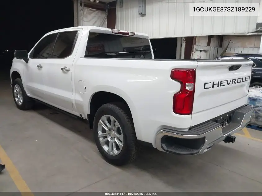 1GCUKGE87SZ189229 2025 Chevrolet Silverado 1500 4Wd Short Bed Ltz