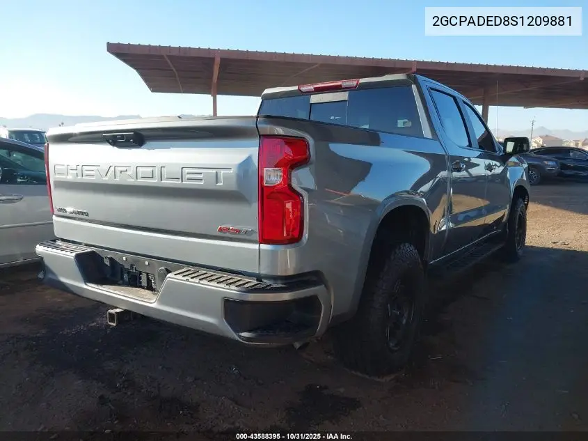 2GCPADED8S1209881 2025 Chevrolet Silverado 1500 2Wd Short Bed Rst