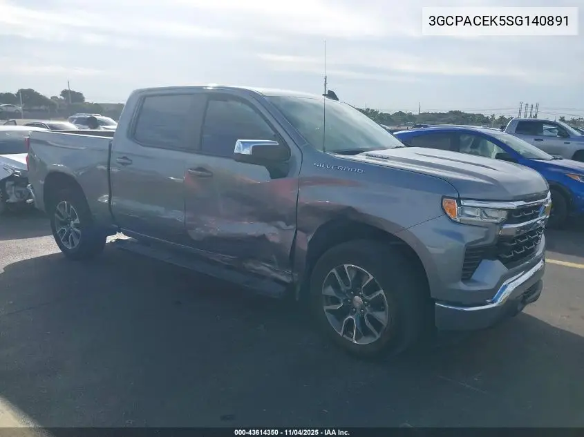 3GCPACEK5SG140891 2025 Chevrolet Silverado 1500 2Wd Short Bed Lt