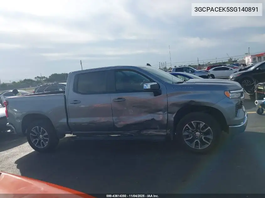 3GCPACEK5SG140891 2025 Chevrolet Silverado 1500 2Wd Short Bed Lt