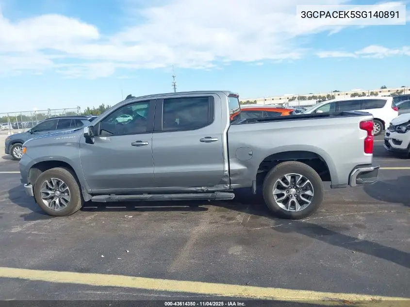 3GCPACEK5SG140891 2025 Chevrolet Silverado 1500 2Wd Short Bed Lt