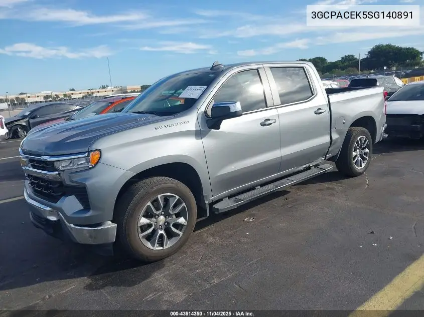3GCPACEK5SG140891 2025 Chevrolet Silverado 1500 2Wd Short Bed Lt