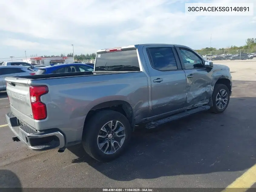 3GCPACEK5SG140891 2025 Chevrolet Silverado 1500 2Wd Short Bed Lt
