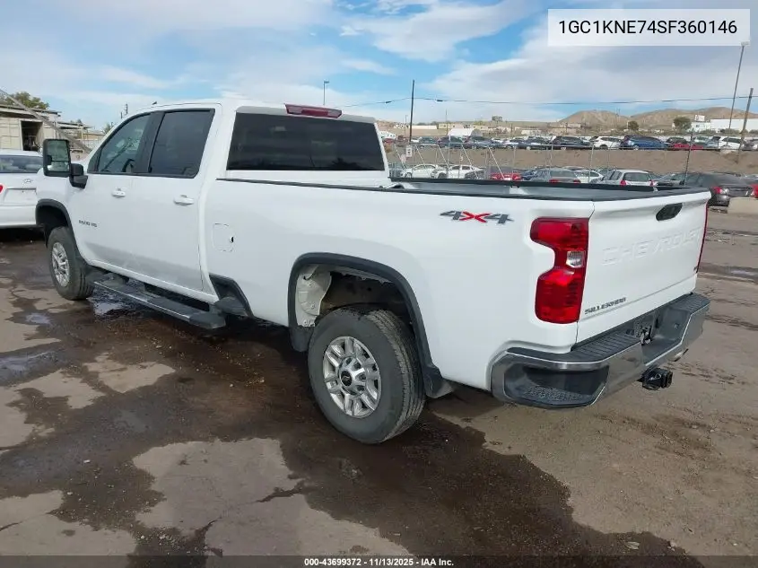 1GC1KNE74SF360146 2025 Chevrolet Silverado 2500Hd 4Wd Long Bed Lt