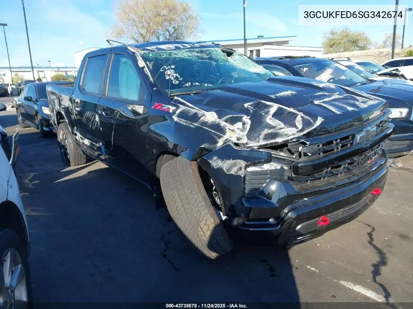 3GCUKFED6SG342674 2025 Chevrolet Silverado 1500 4Wd Short Bed Lt Trail Boss