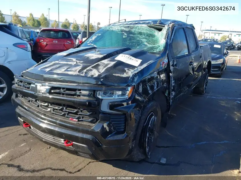 3GCUKFED6SG342674 2025 Chevrolet Silverado 1500 4Wd Short Bed Lt Trail Boss