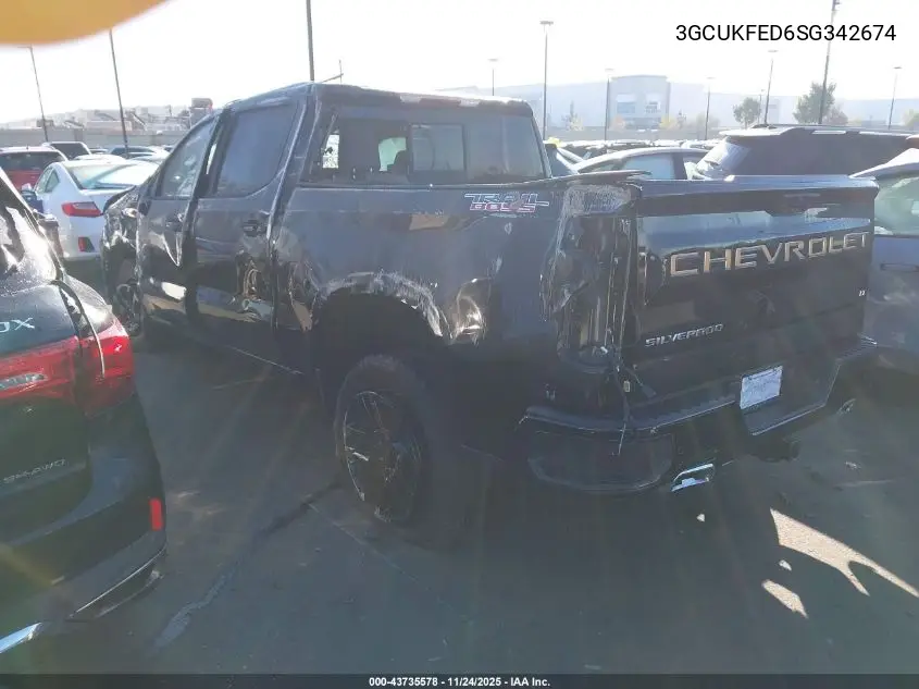3GCUKFED6SG342674 2025 Chevrolet Silverado 1500 4Wd Short Bed Lt Trail Boss