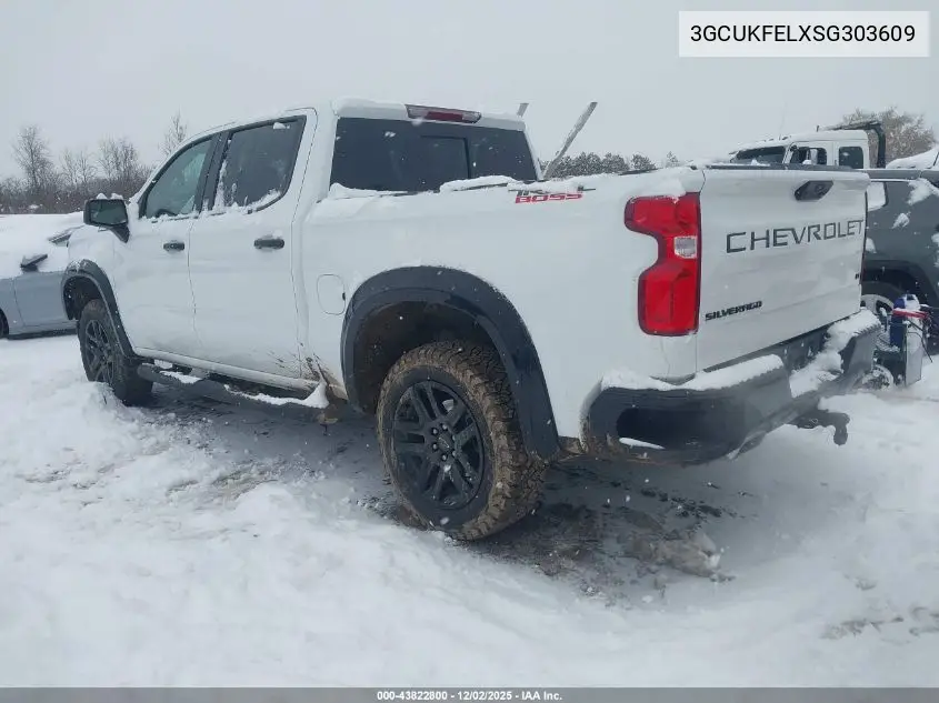 3GCUKFELXSG303609 2025 Chevrolet Silverado 1500 4Wd Short Bed Lt Trail Boss