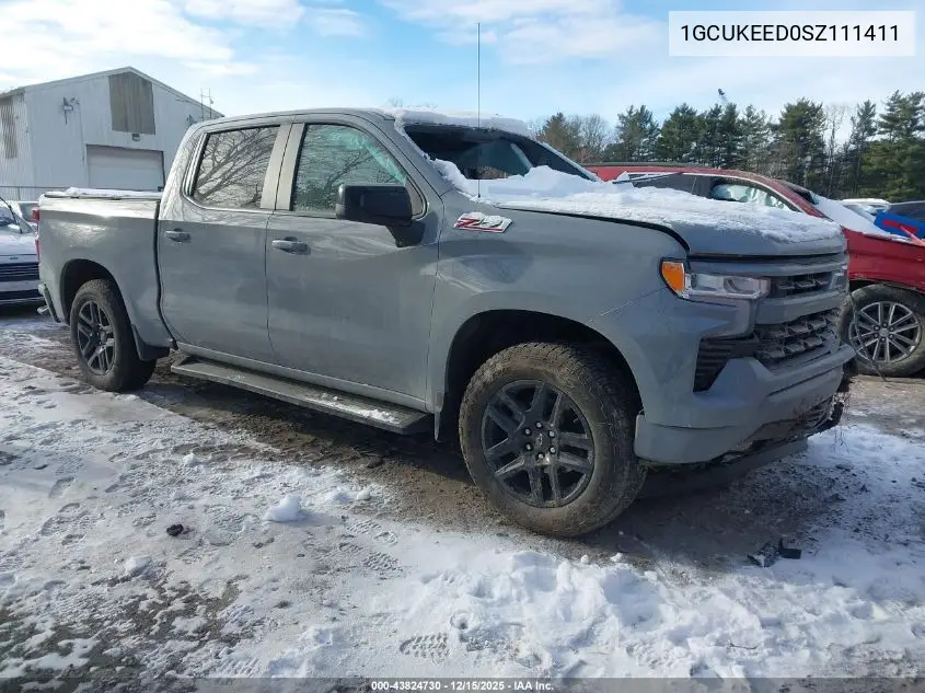 1GCUKEED0SZ111411 2025 Chevrolet Silverado 1500 4Wd Short Bed Rst