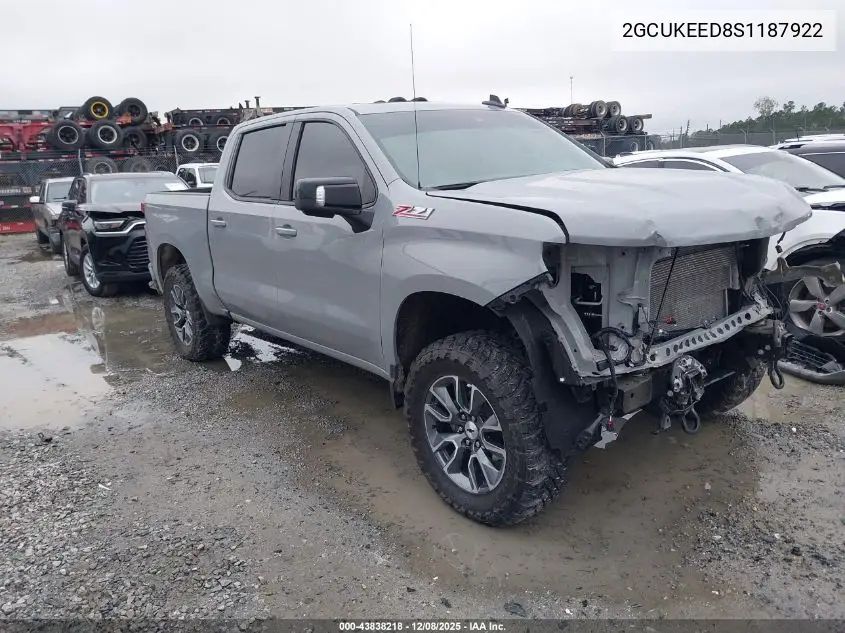 2GCUKEED8S1187922 2025 Chevrolet Silverado 1500 4Wd Short Bed Rst
