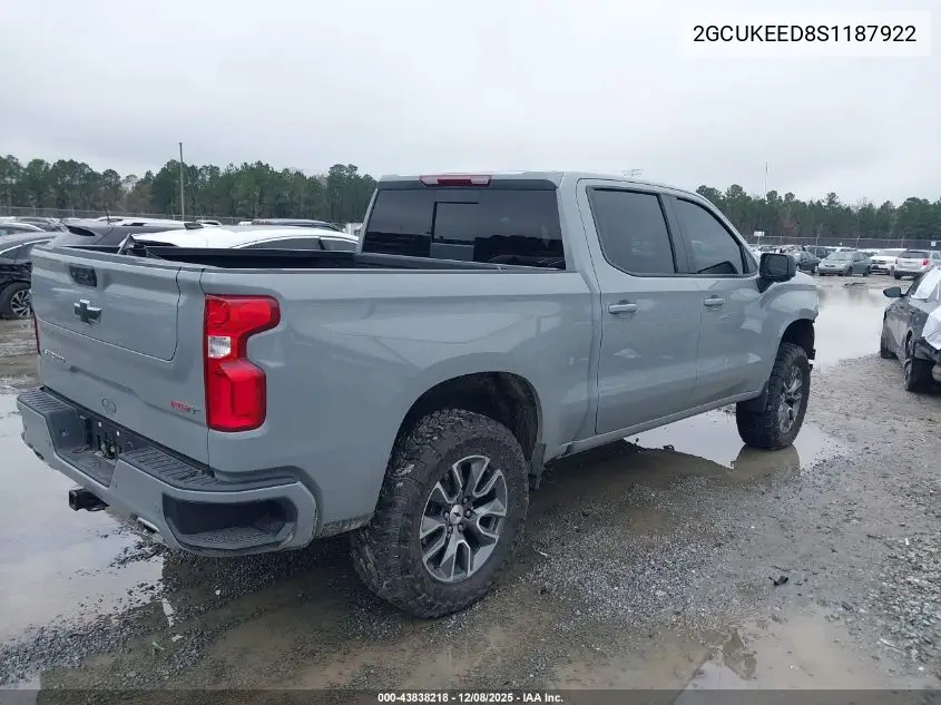 2GCUKEED8S1187922 2025 Chevrolet Silverado 1500 4Wd Short Bed Rst