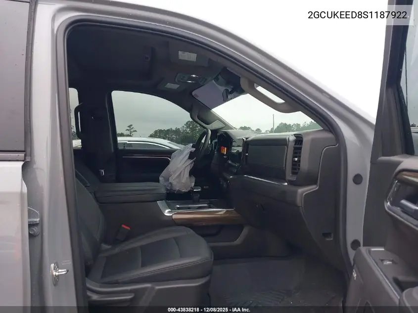 2GCUKEED8S1187922 2025 Chevrolet Silverado 1500 4Wd Short Bed Rst