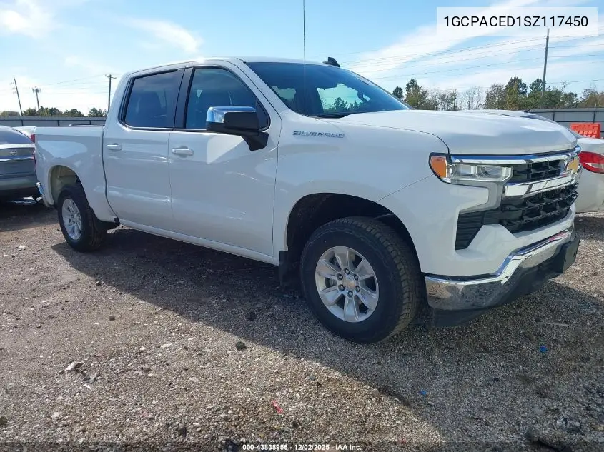 1GCPACED1SZ117450 2025 Chevrolet Silverado 1500