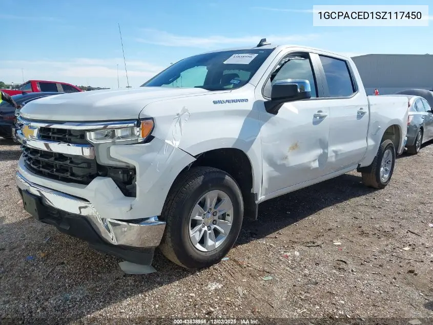 1GCPACED1SZ117450 2025 Chevrolet Silverado 1500