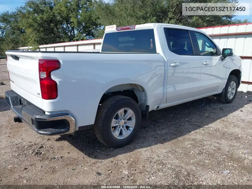 1GCPACED1SZ117450 2025 Chevrolet Silverado 1500