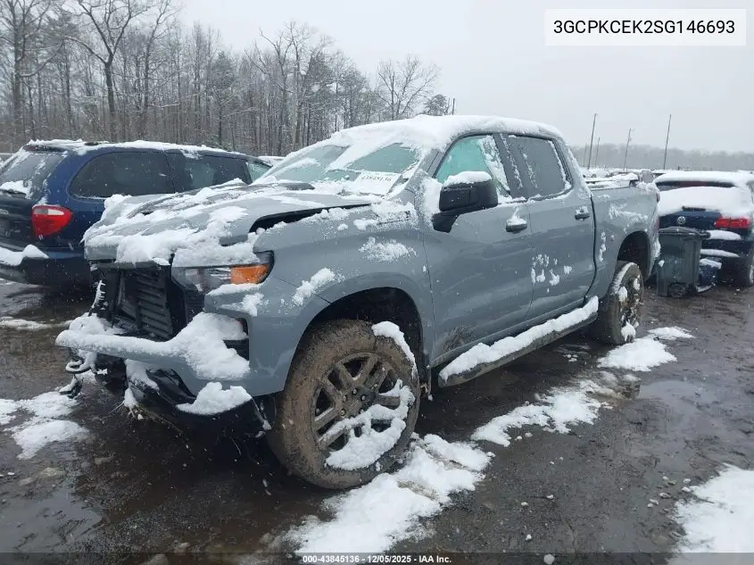 3GCPKCEK2SG146693 2025 Chevrolet Silverado 1500 4Wd Short Bed Custom Trail Boss