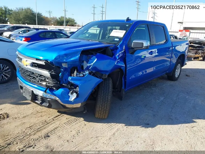 1GCPACED3SZ170862 2025 Chevrolet Silverado 1500
