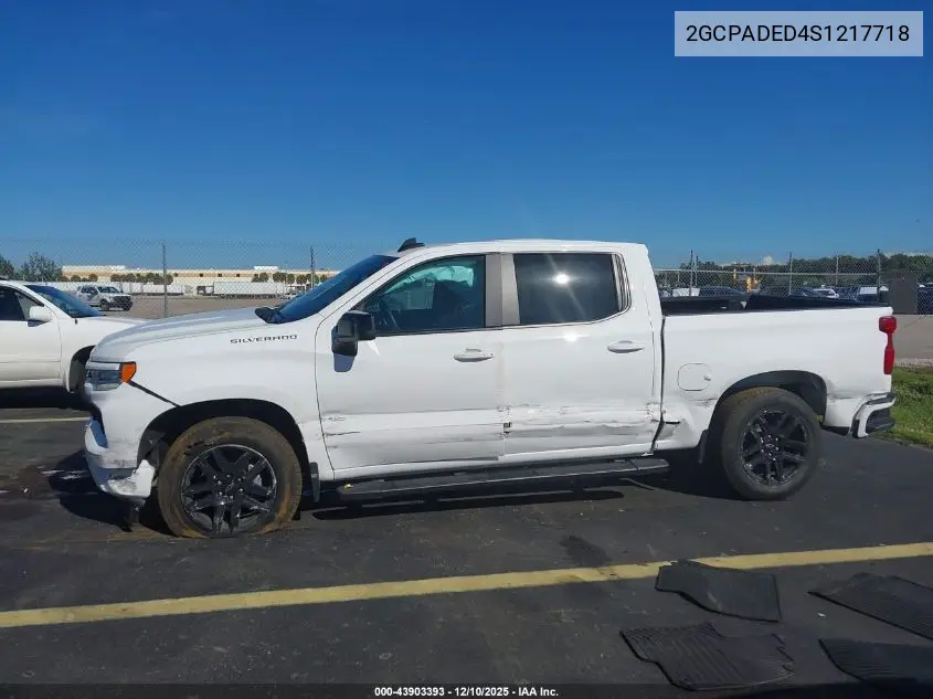 2GCPADED4S1217718 2025 Chevrolet Silverado 1500 2Wd Short Bed Rst