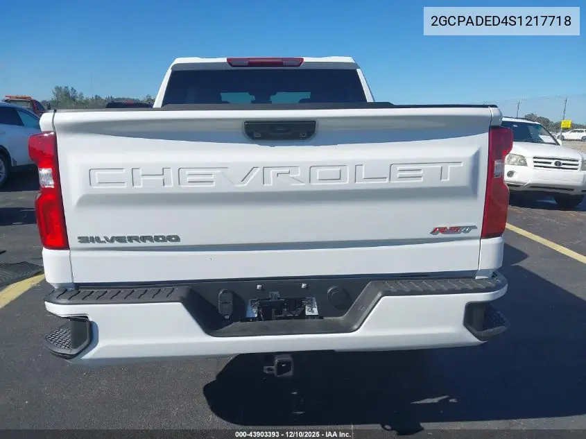 2GCPADED4S1217718 2025 Chevrolet Silverado 1500 2Wd Short Bed Rst