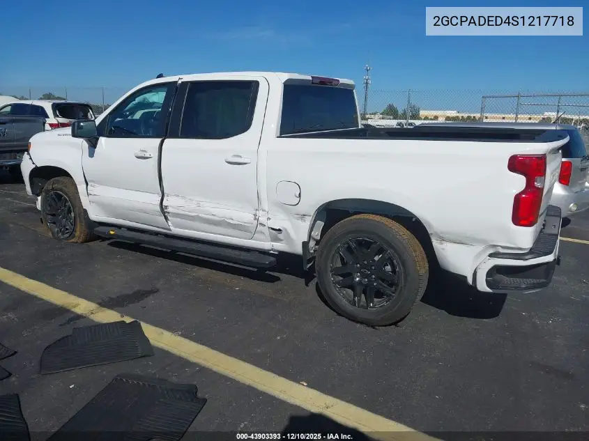 2GCPADED4S1217718 2025 Chevrolet Silverado 1500 2Wd Short Bed Rst