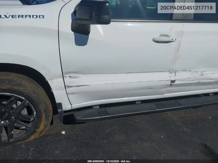 2GCPADED4S1217718 2025 Chevrolet Silverado 1500 2Wd Short Bed Rst