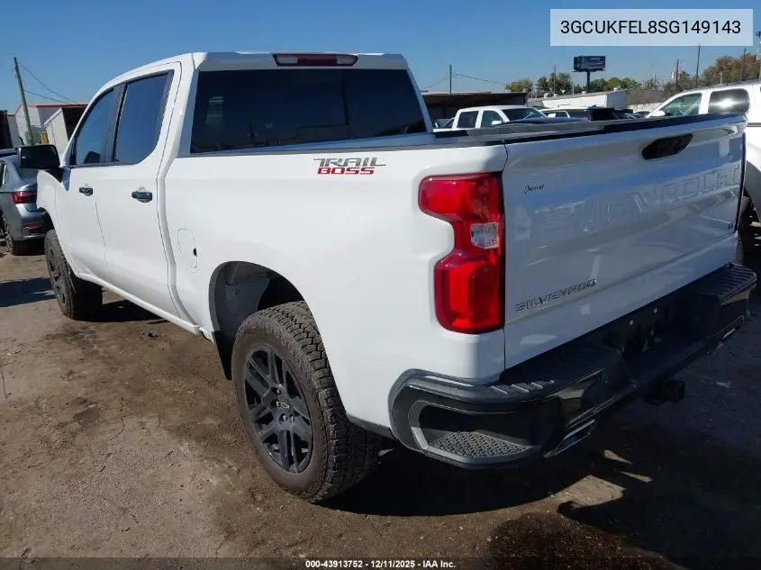 3GCUKFEL8SG149143 2025 Chevrolet Silverado 1500 4Wd Short Bed Lt Trail Boss