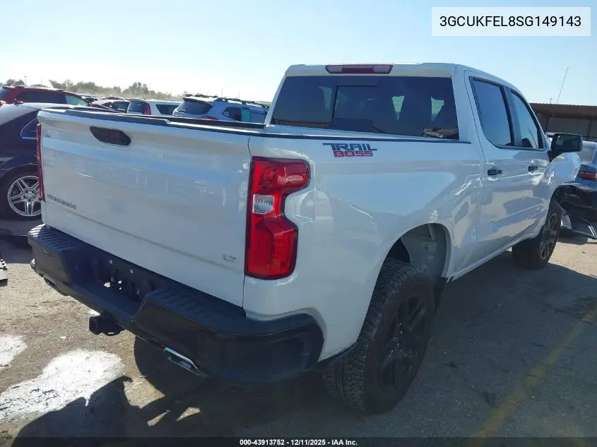 3GCUKFEL8SG149143 2025 Chevrolet Silverado 1500 4Wd Short Bed Lt Trail Boss
