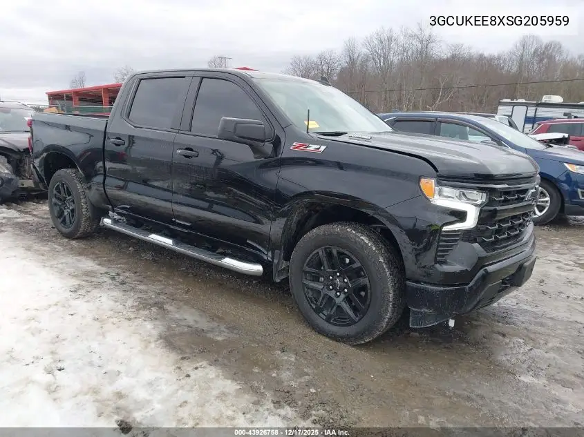 3GCUKEE8XSG205959 2025 Chevrolet Silverado 1500 4Wd Short Bed Rst