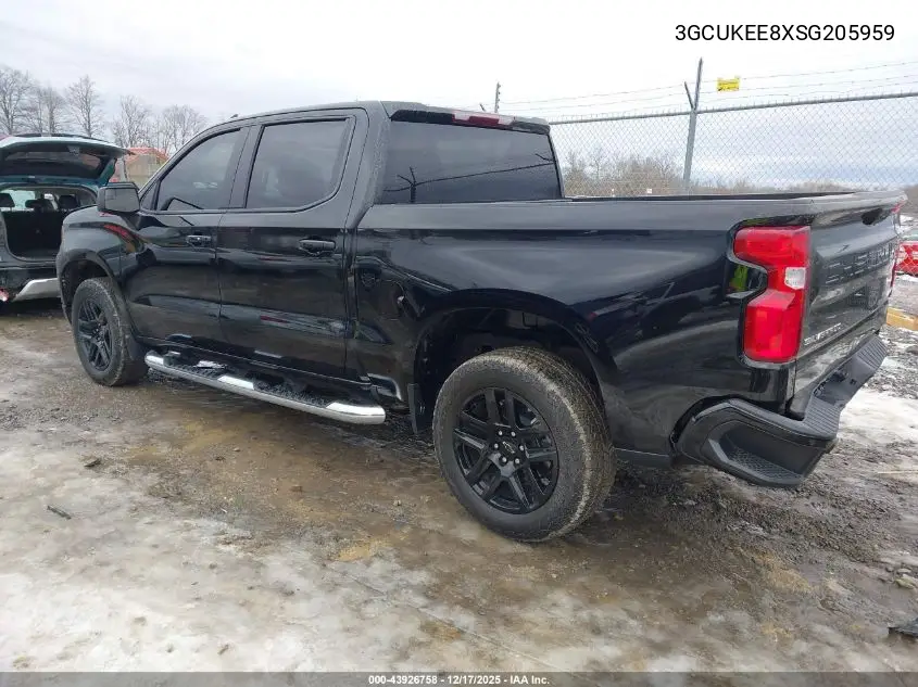 3GCUKEE8XSG205959 2025 Chevrolet Silverado 1500 4Wd Short Bed Rst