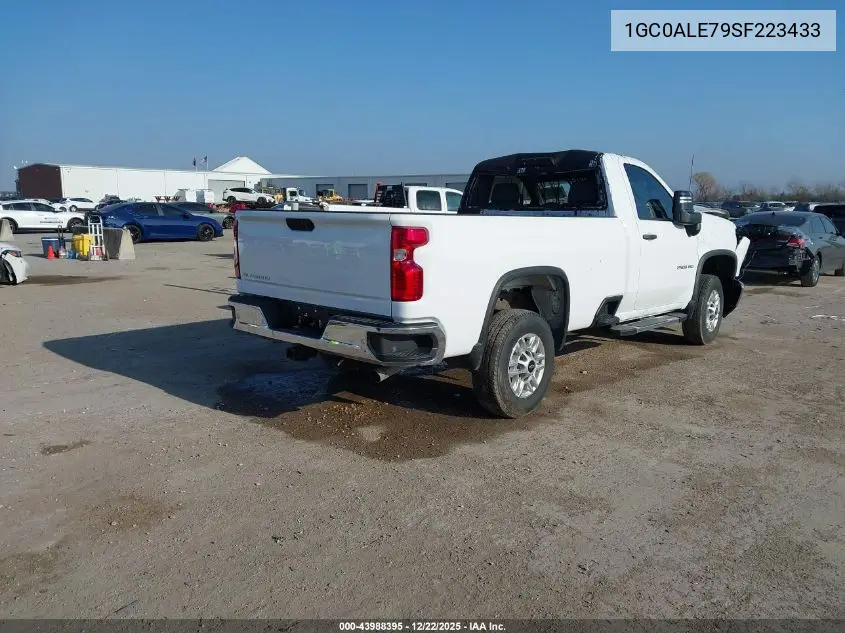 1GC0ALE79SF223433 2025 Chevrolet Silverado 2500Hd 2Wd Long Bed Work Truck