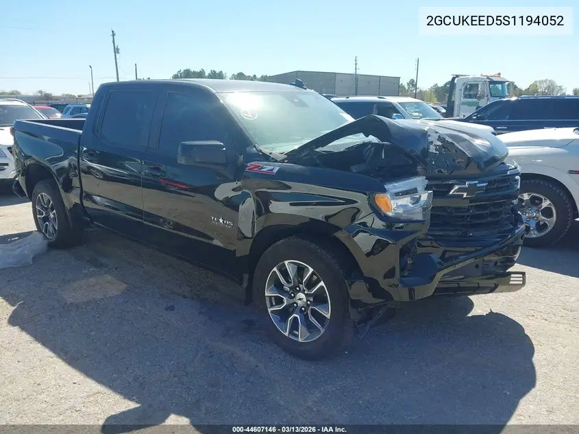 2GCUKEED5S1194052 2025 Chevrolet Silverado 1500 4Wd Short Bed Rst